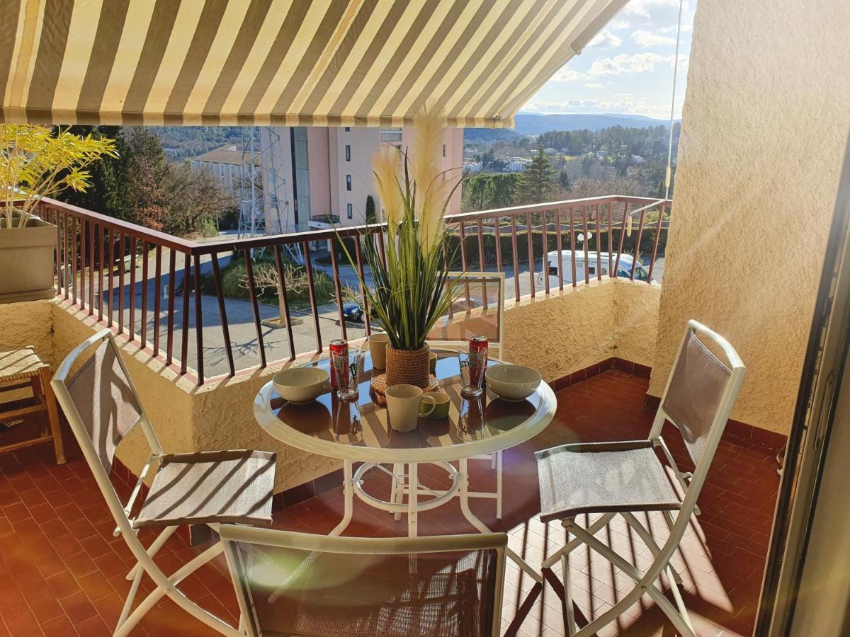 דירות Gréoux-les-Bains Le Cezanne - Climatise Avec Grande Terrasse מראה חיצוני תמונה